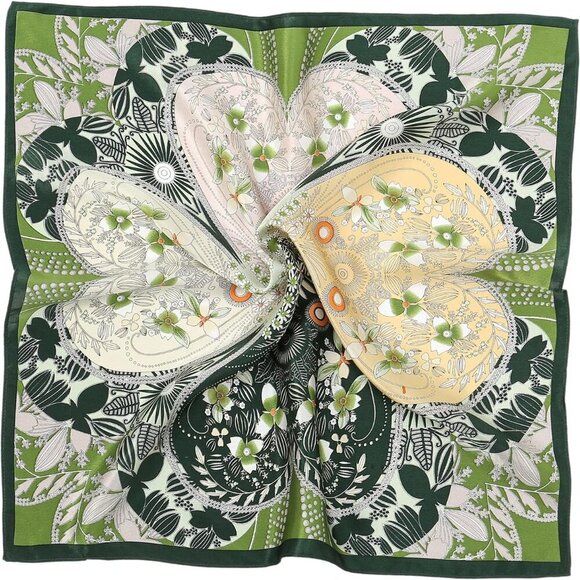 100% Mulberry Silk Scarf Head Scarf for Women Hair Scarf for Sleeping Hair Wrapp - Picture 5 of 7